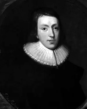 Portrait of the young John Milton